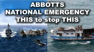 Tomorrow when the war began! Australia's 'national emergency'