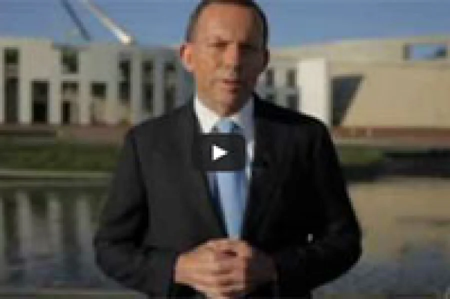 Shorten, Abbott deliver new year message. Not really...