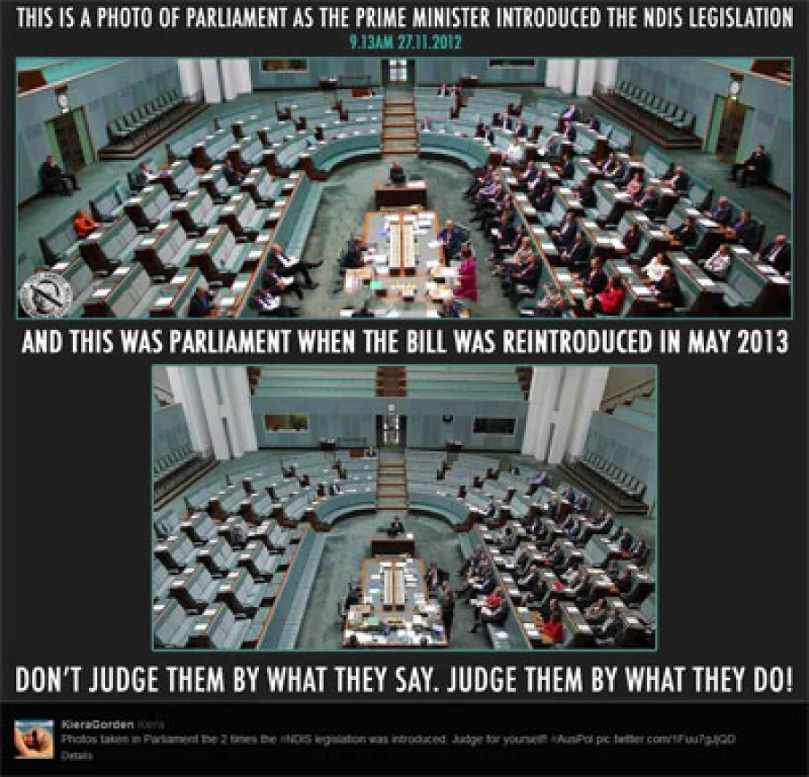 Who considers the Coalition ‘form’ in the last 24 hours to be
‘acceptable’?